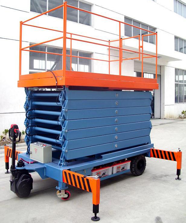 丽江助力行走剪叉式高空作业平台